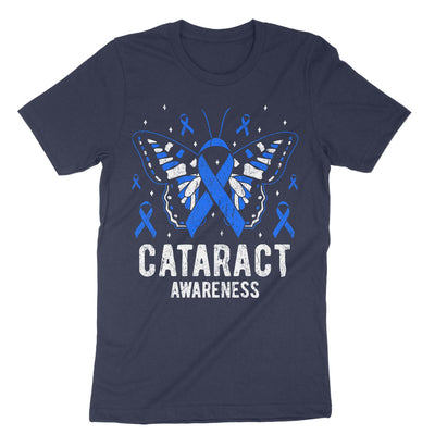 Navy Cataract Awareness T-Shirt#color_navy