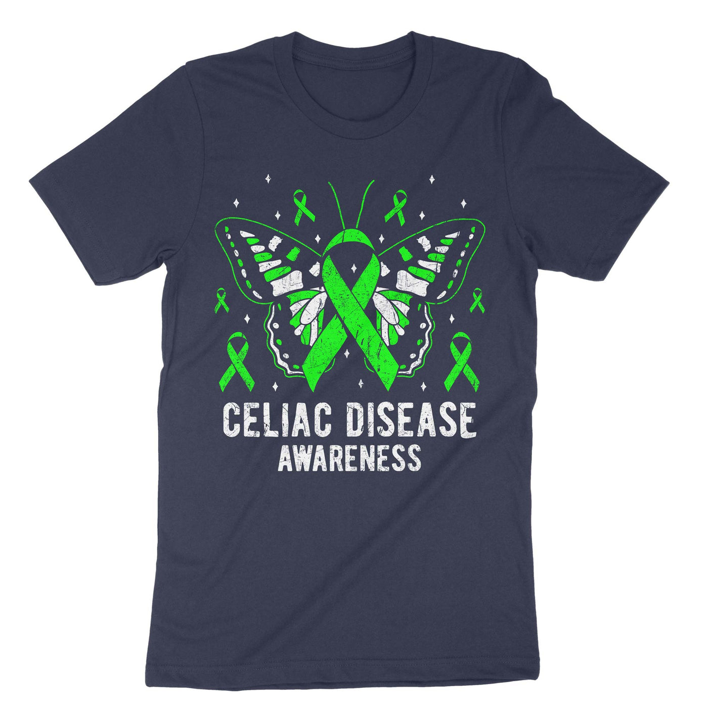 Navy Celiac Disease Awareness T-Shirt#color_navy
