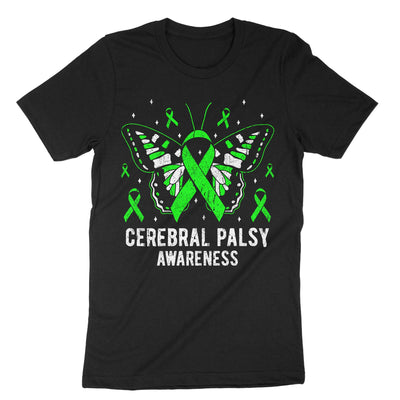Black Cerebral Palsy Awareness T-Shirt#color_black