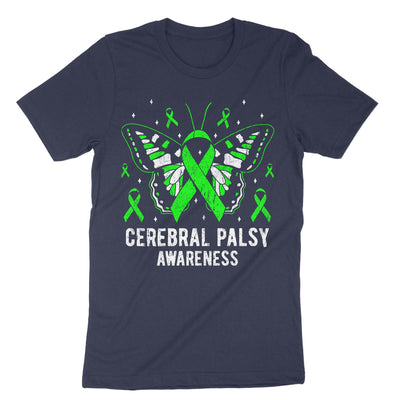 Navy Cerebral Palsy Awareness T-Shirt#color_navy