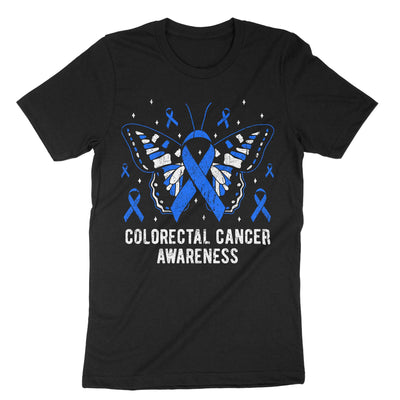 Black Colorectal Cancer Awareness T-Shirt#color_black