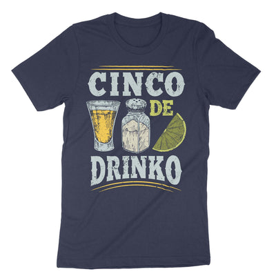 Navy Cinco De Drinko T-Shirt#color_navy