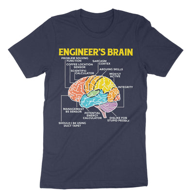 Navy Engineers Brain T-Shirt#color_navy
