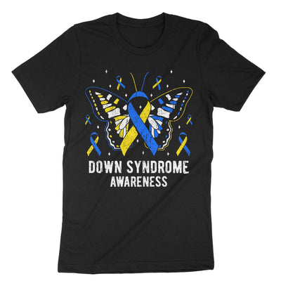 Black Down Syndrome Awareness T-Shirt#color_black