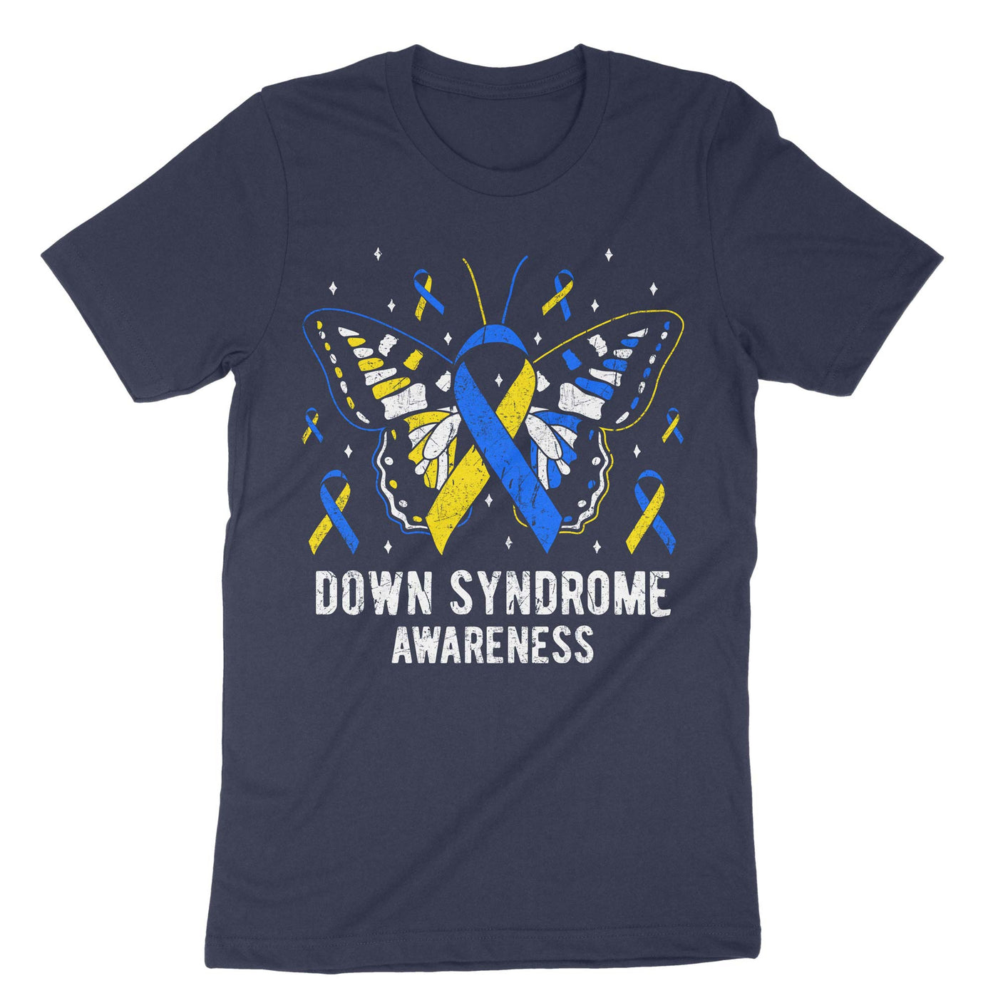 Navy Down Syndrome Awareness T-Shirt#color_navy
