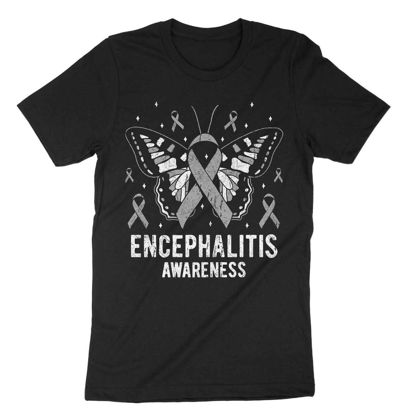Black Encephalitis Awareness T-Shirt#color_black