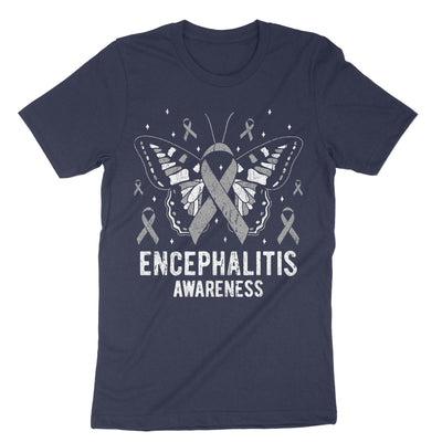 Navy Encephalitis Awareness T-Shirt#color_navy