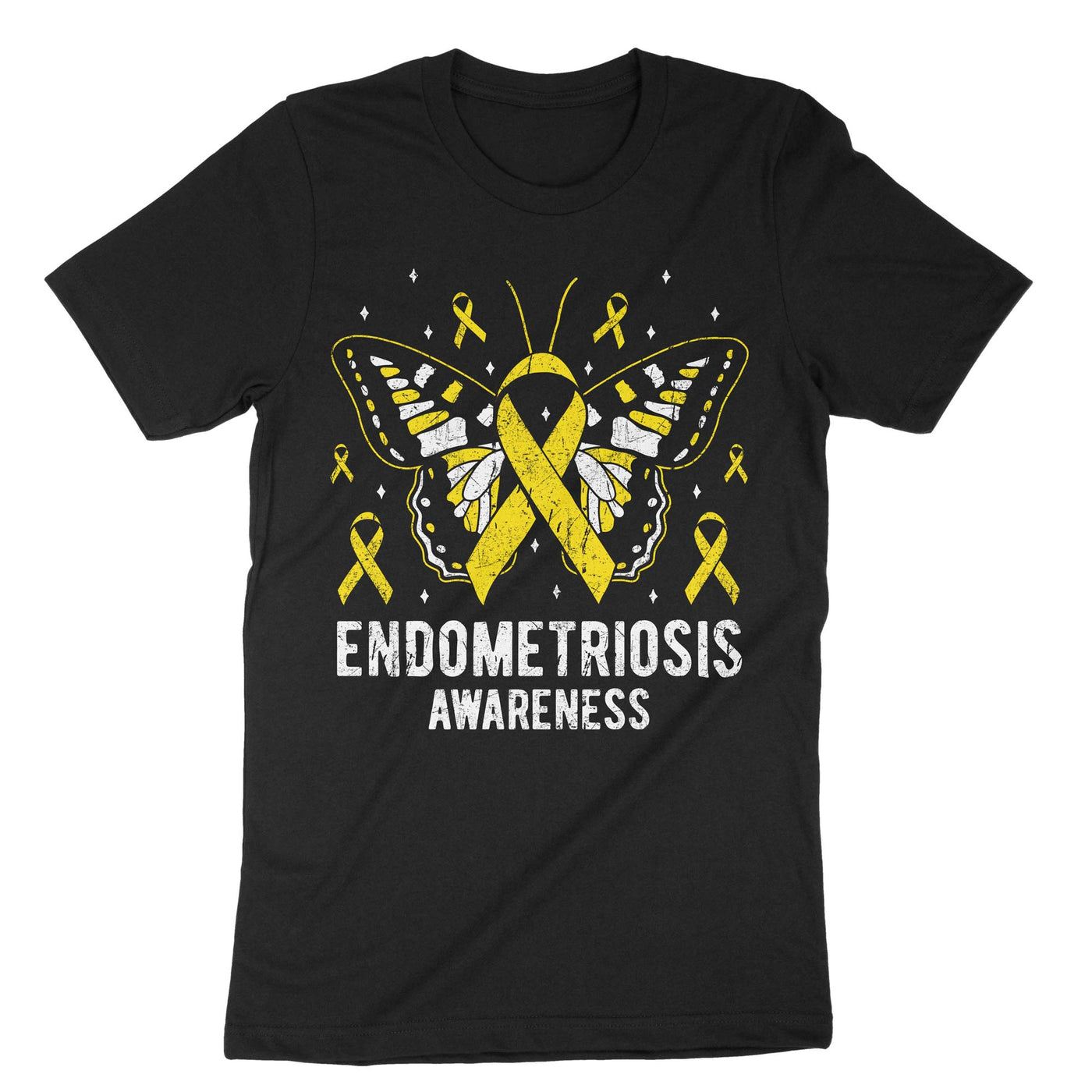 Black Endometriosis Awareness T-Shirt#color_black