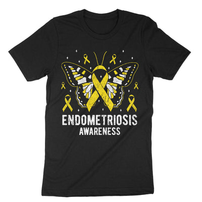 Black Endometriosis Awareness T-Shirt#color_black