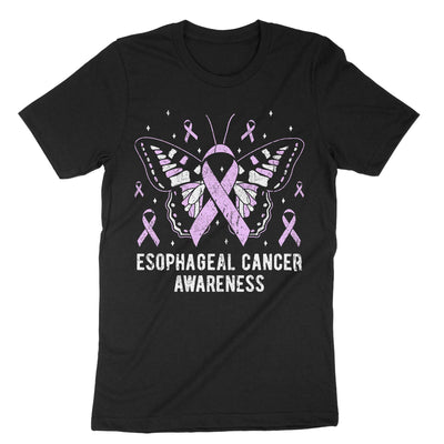 Black Esophageal Cancer Awareness T-Shirt#color_black