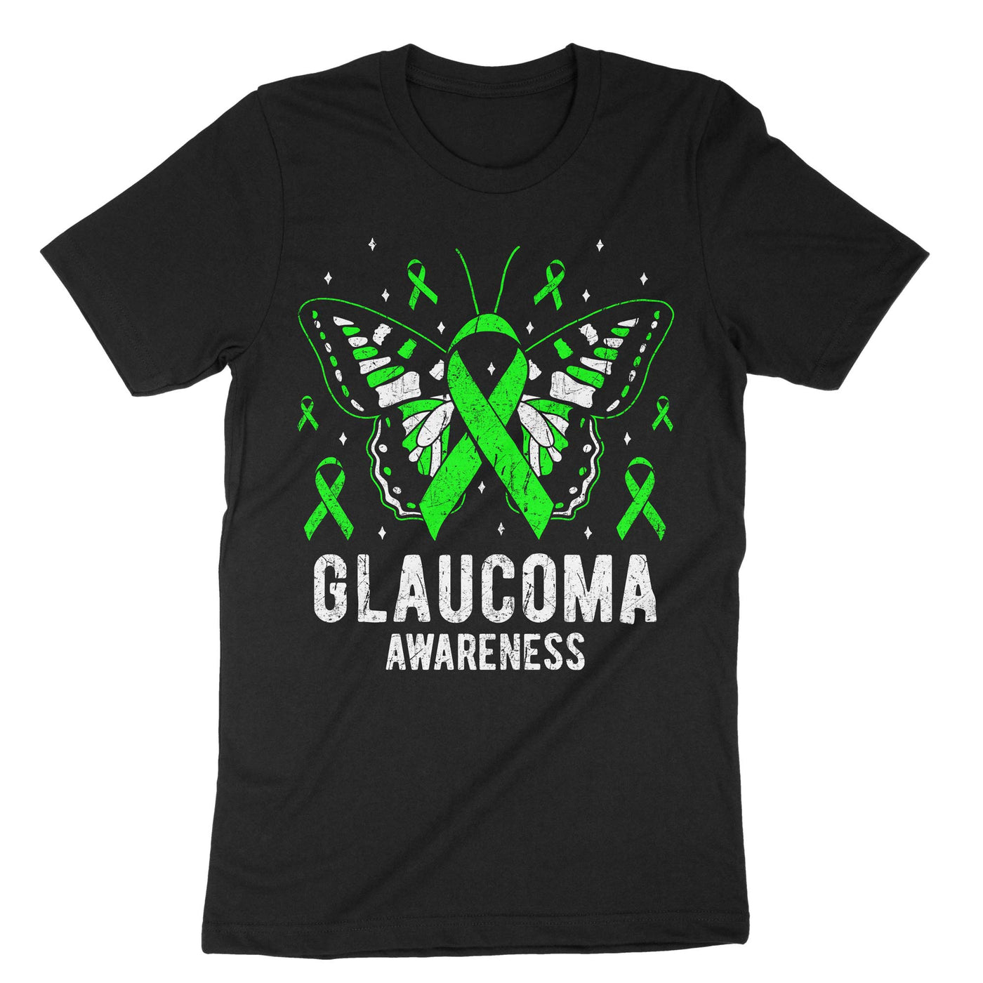 Black Glaucoma Awareness T-Shirt#color_black