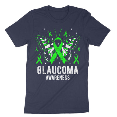 Navy Glaucoma Awareness T-Shirt#color_navy