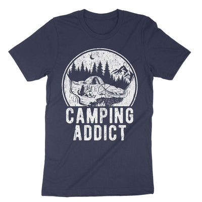 Navy Camping Addict T-Shirt#color_navy