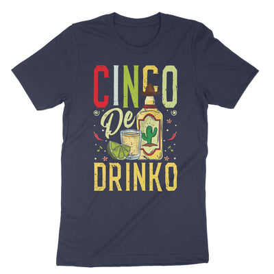Navy Cinco De Drinko T-Shirt#color_navy