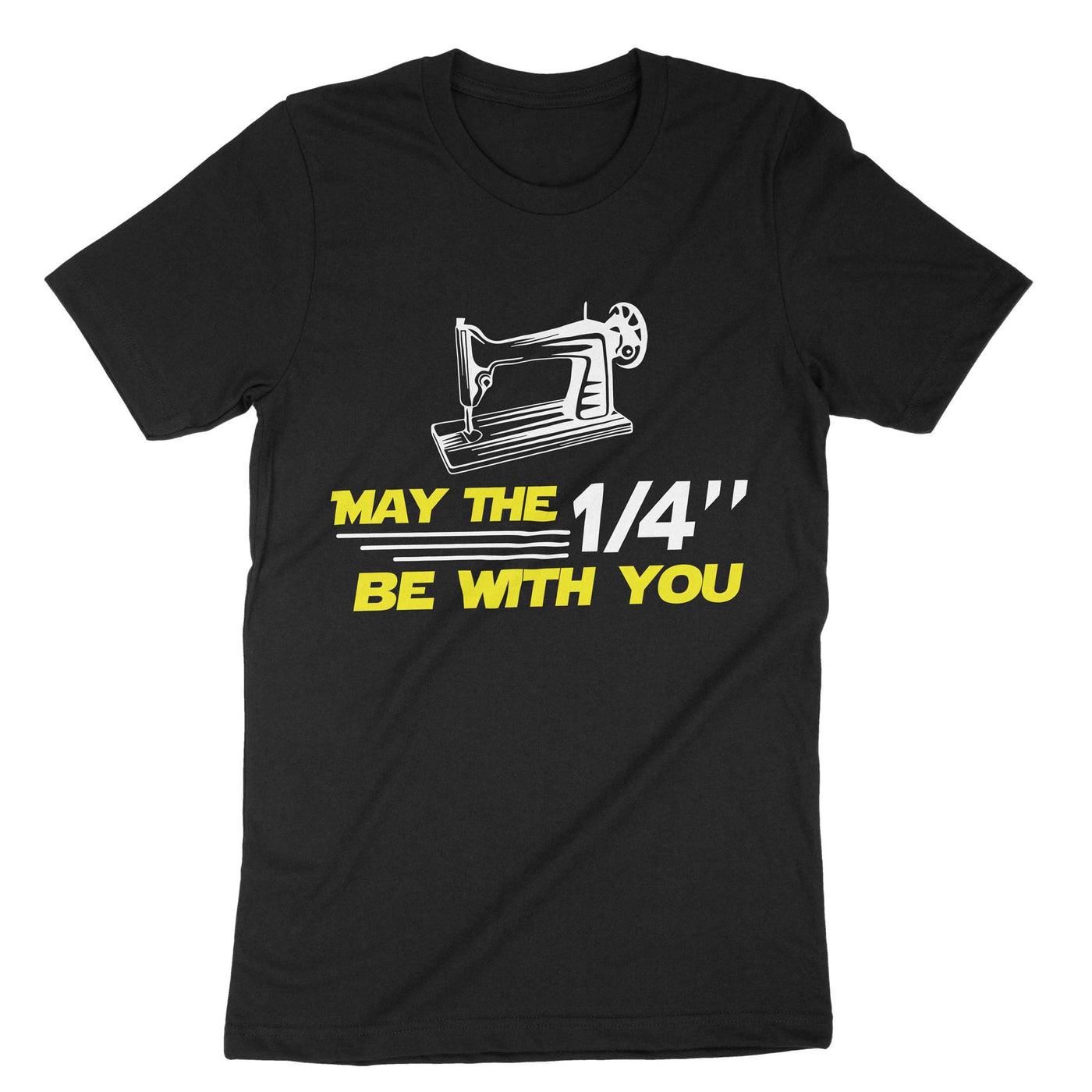 Black May The Sewing Be With You T-Shirt#color_black