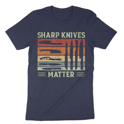 Navy Sharp Knives Matter T-Shirt#color_navy