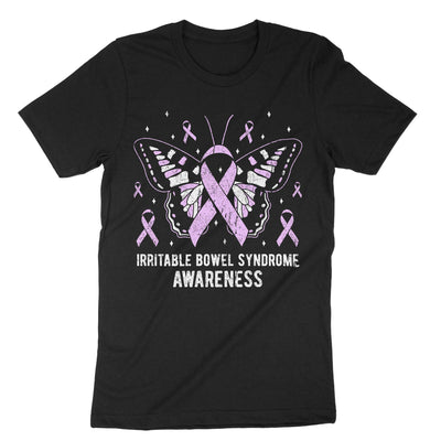 Black Irritable Bowel Syndrome Awareness T-Shirt#color_black