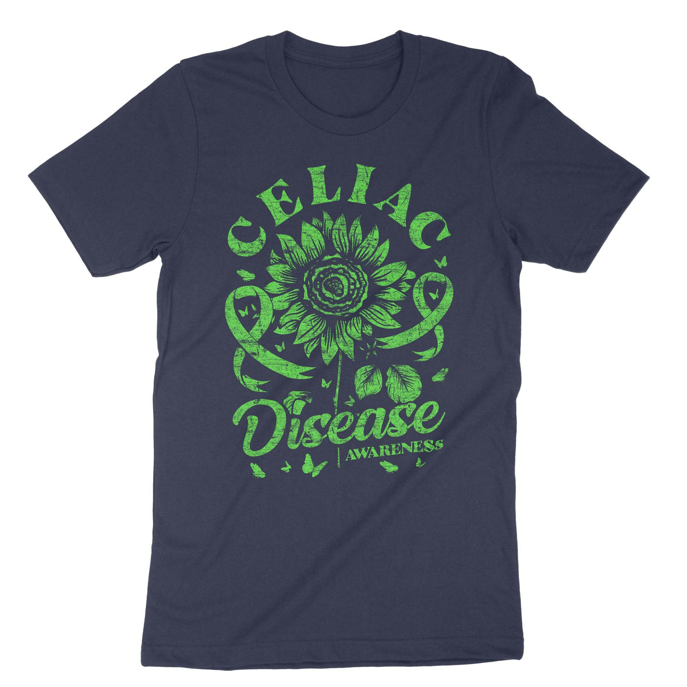 Navy Celiac Disease Awareness T-Shirt#color_navy