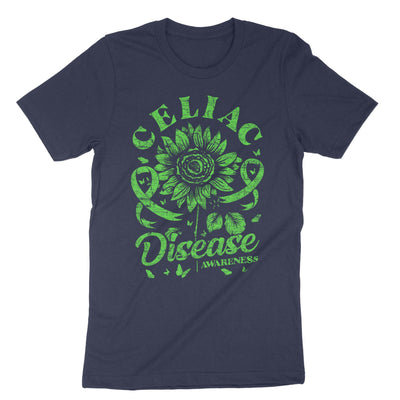 Navy Celiac Disease Awareness T-Shirt#color_navy
