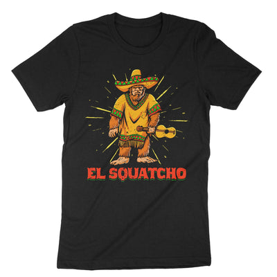 Black El Squatcho T-Shirt#color_black