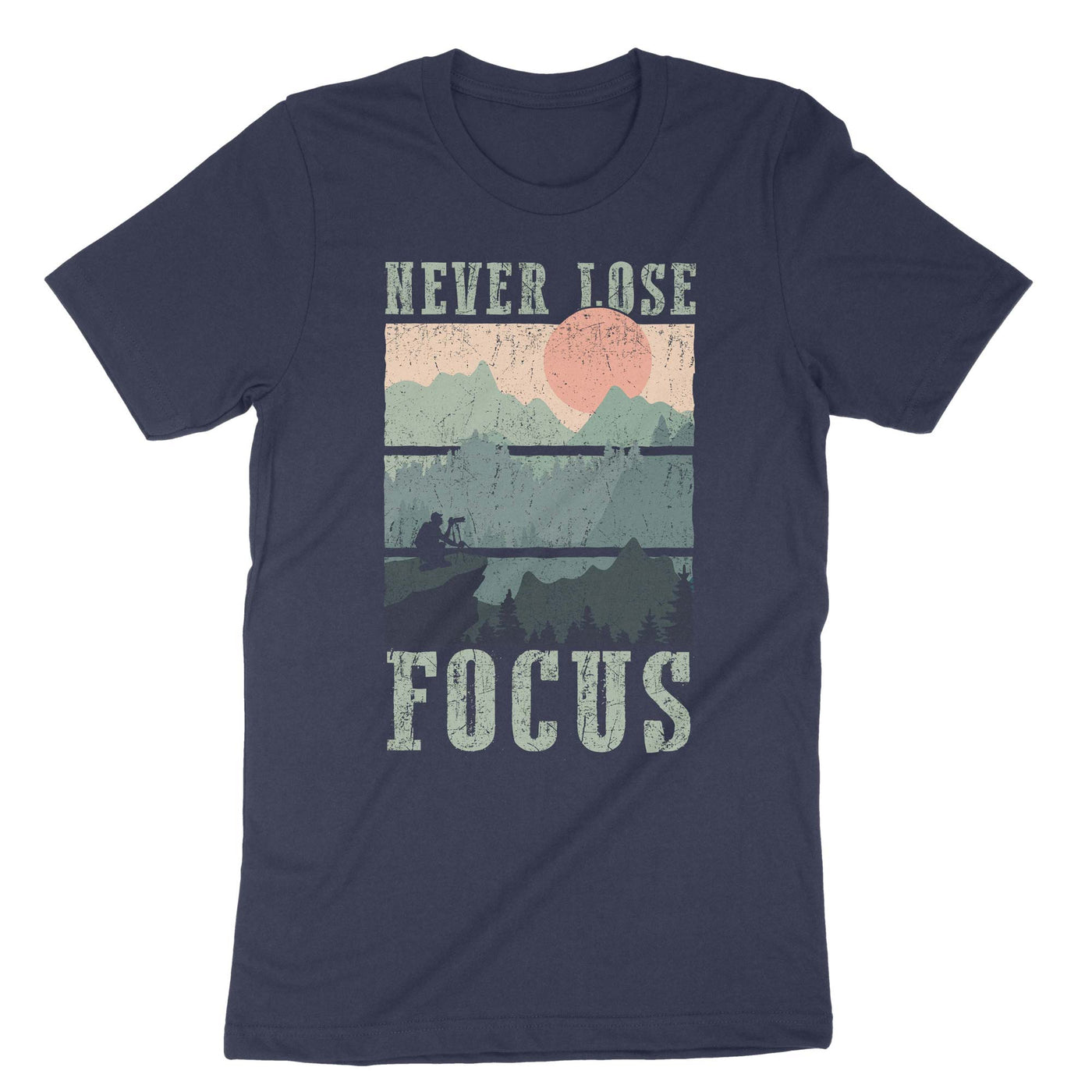 Navy Never Lose Focus T-Shirt#color_navy