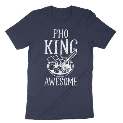 Navy Pho King Awesome T-Shirt#color_navy