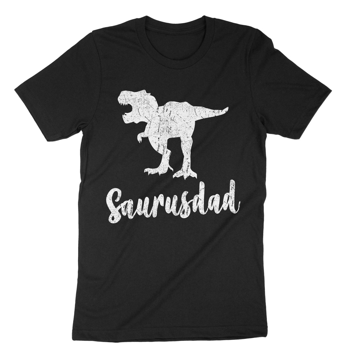 Black Saurusdad T-Shirt#color_black