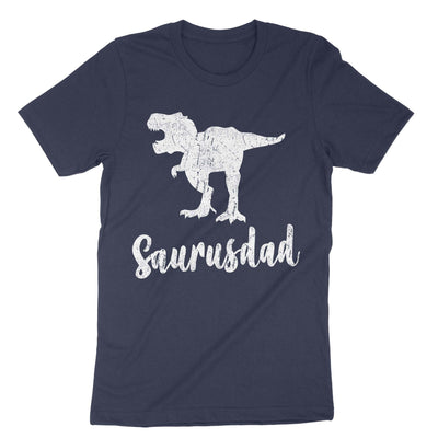Navy Saurusdad T-Shirt#color_navy
