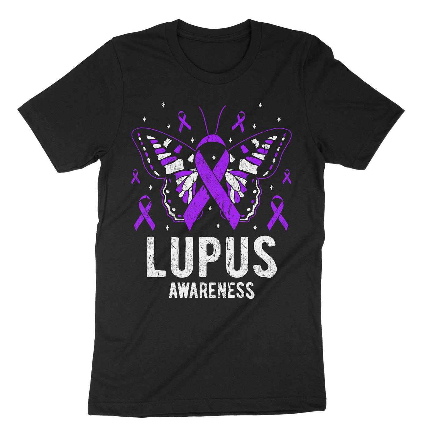 Black Lupus Awareness T-Shirt#color_black