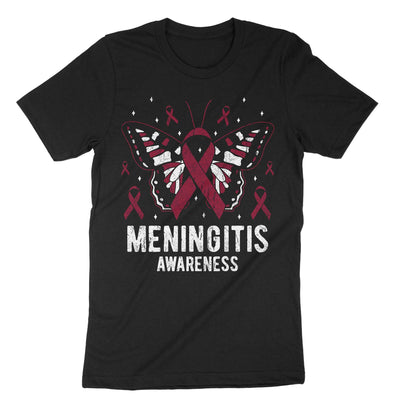 Black Meningitis Awareness T-Shirt#color_black