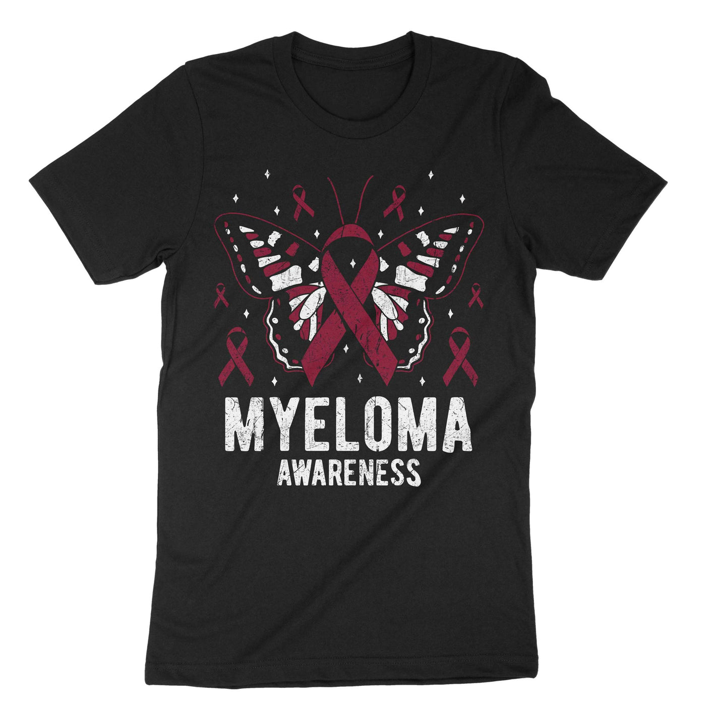 Black Myeloma Awareness T-Shirt#color_black