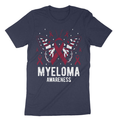 Navy Myeloma Awareness T-Shirt#color_navy