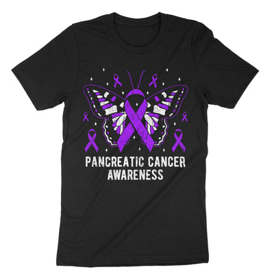 Black Pancreatic Cancer Awareness T-Shirt#color_black