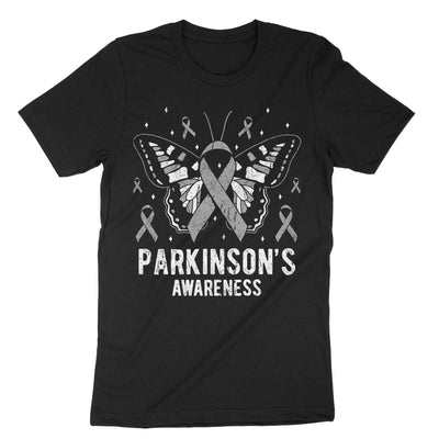 Black Parkinson's Awareness T-Shirt#color_black