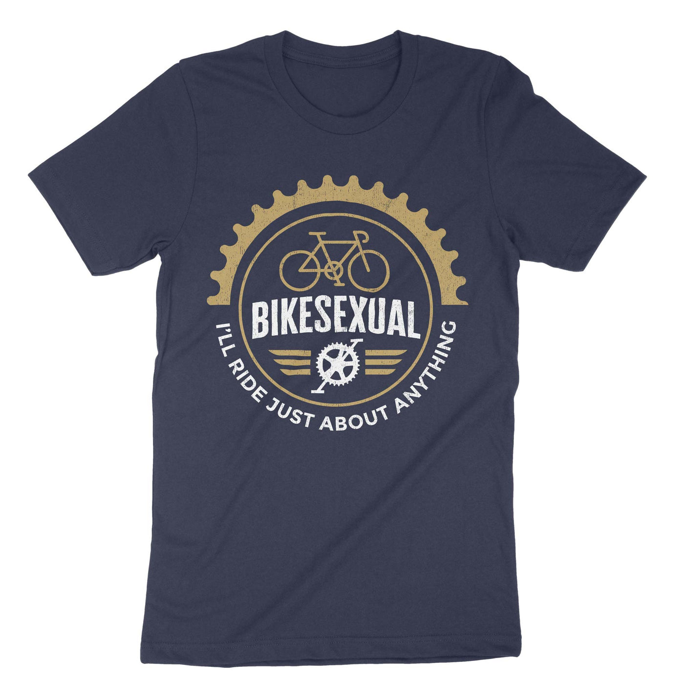 Navy Bikesexual Ill Ride Just About Anything T-Shirt#color_navy
