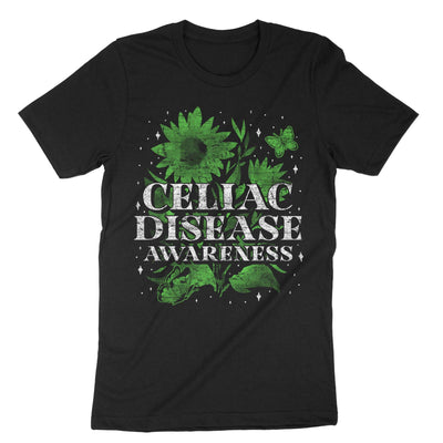 Black Celiac Disease Awareness T-Shirt#color_black