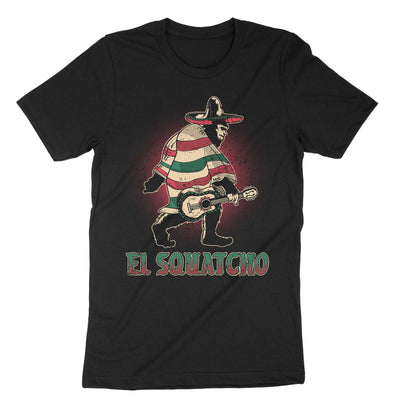Black El Squatcho T-Shirt#color_black