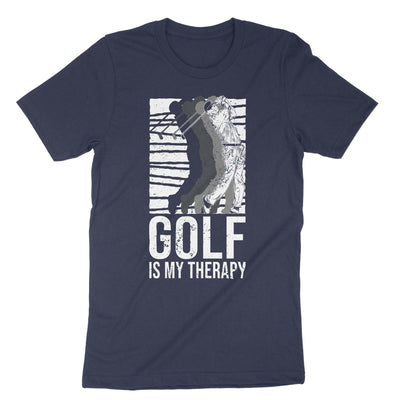 Navy Golf My Therapy T-Shirt#color_navy