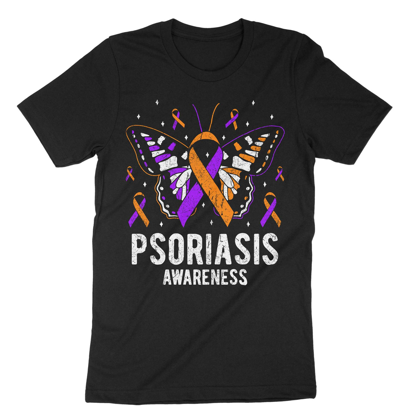Black Psoriasis Awareness T-Shirt#color_black