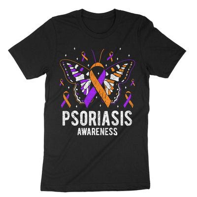 Black Psoriasis Awareness T-Shirt#color_black