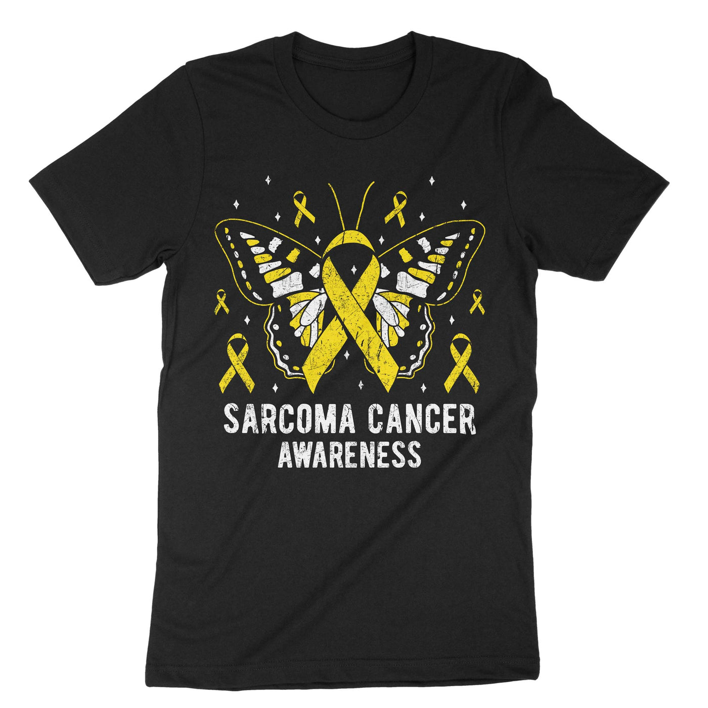 Black Sarcoma Cancer Awareness T-Shirt#color_black