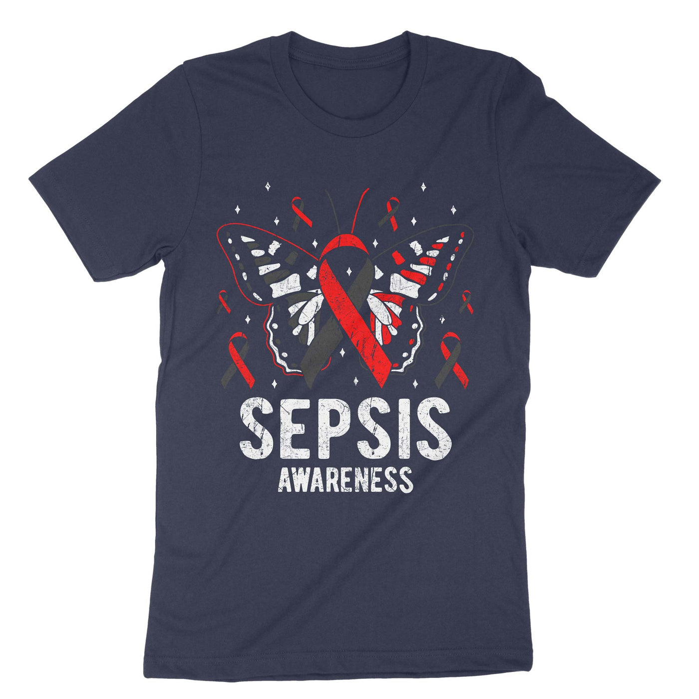 Navy Sepsis Awareness T-Shirt#color_navy