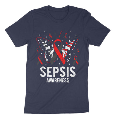Navy Sepsis Awareness T-Shirt#color_navy