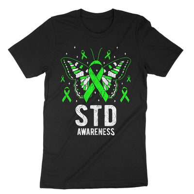 Black Std Awareness T-Shirt#color_black