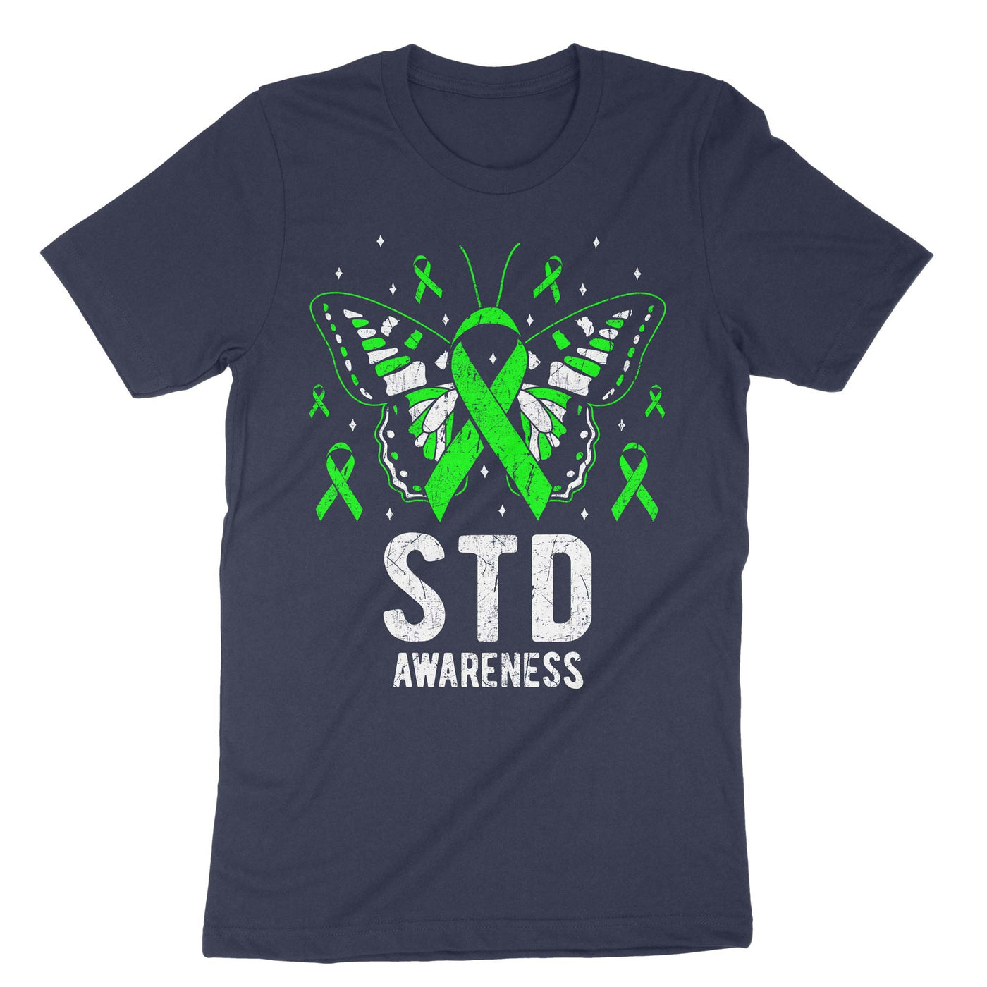 Navy Std Awareness T-Shirt#color_navy