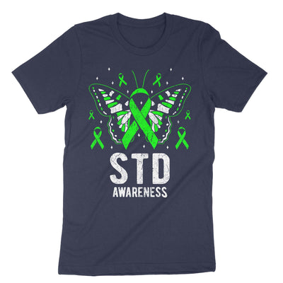 Navy Std Awareness T-Shirt#color_navy