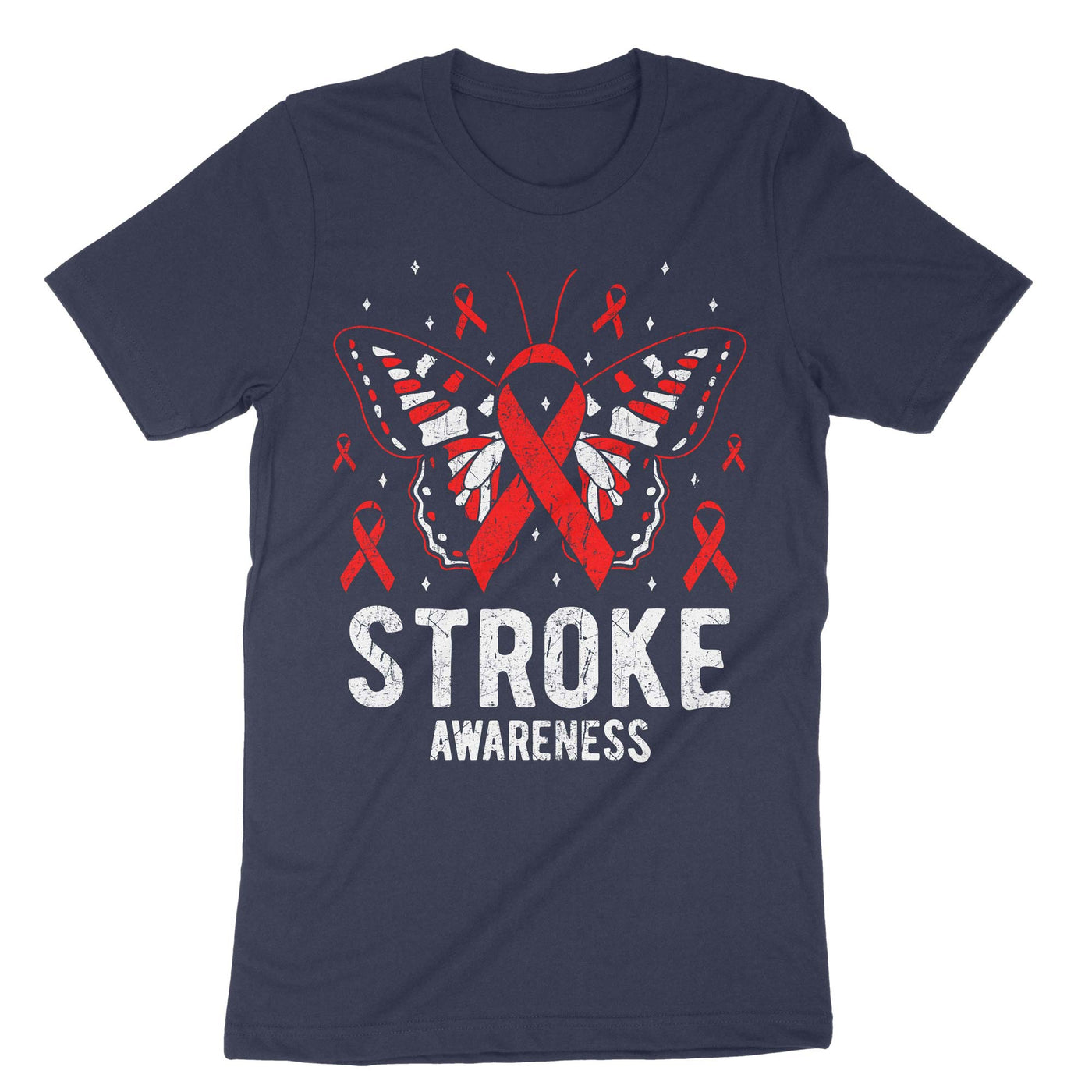 Navy Stroke Awareness T-Shirt#color_navy