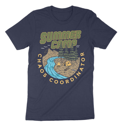 Navy Summer Camp Chaos Coordinator T-Shirt#color_navy