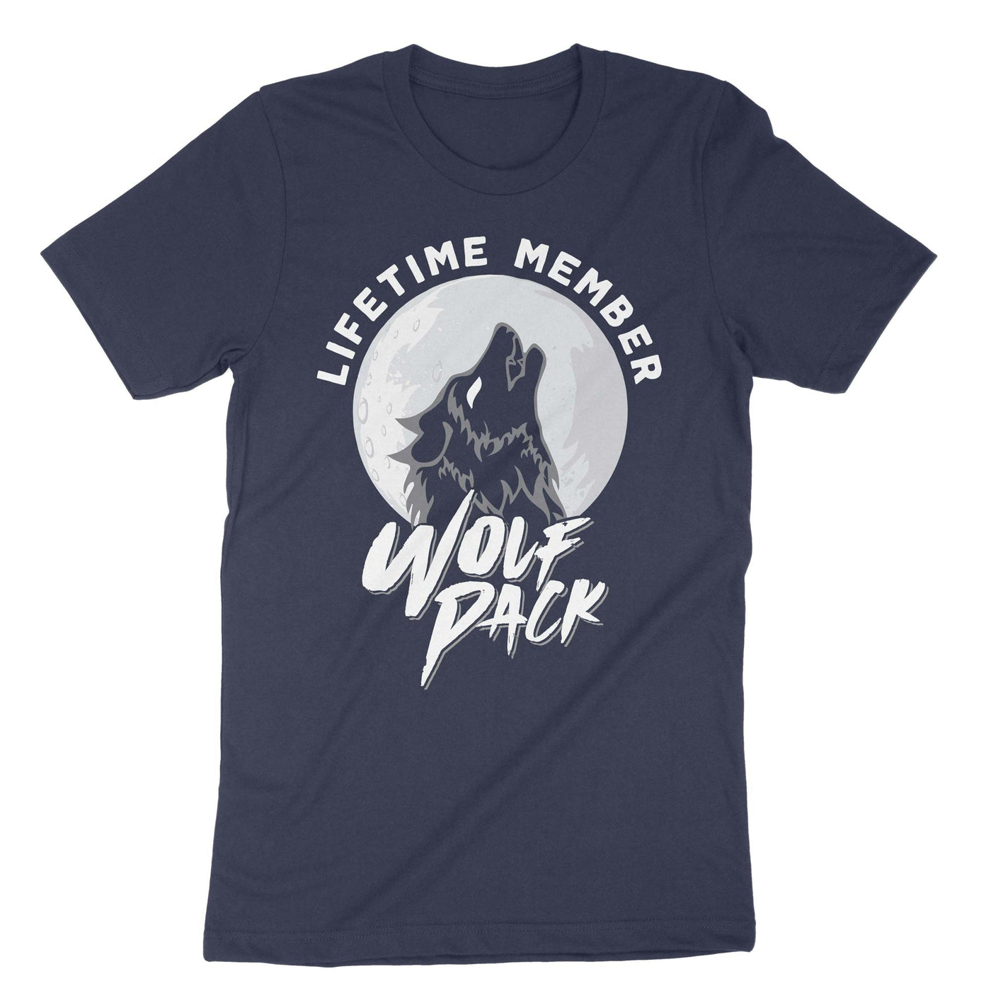 Navy Wolf Pack Lifetime Member T-Shirt#color_navy