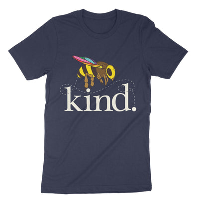 Navy Be Kind Lgbt T-Shirt#color_navy
